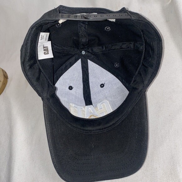 Caterpillar Cap CAT Construction Logo Hat Embroidered Tractor Trucker Equipment - Picture 7 of 9
